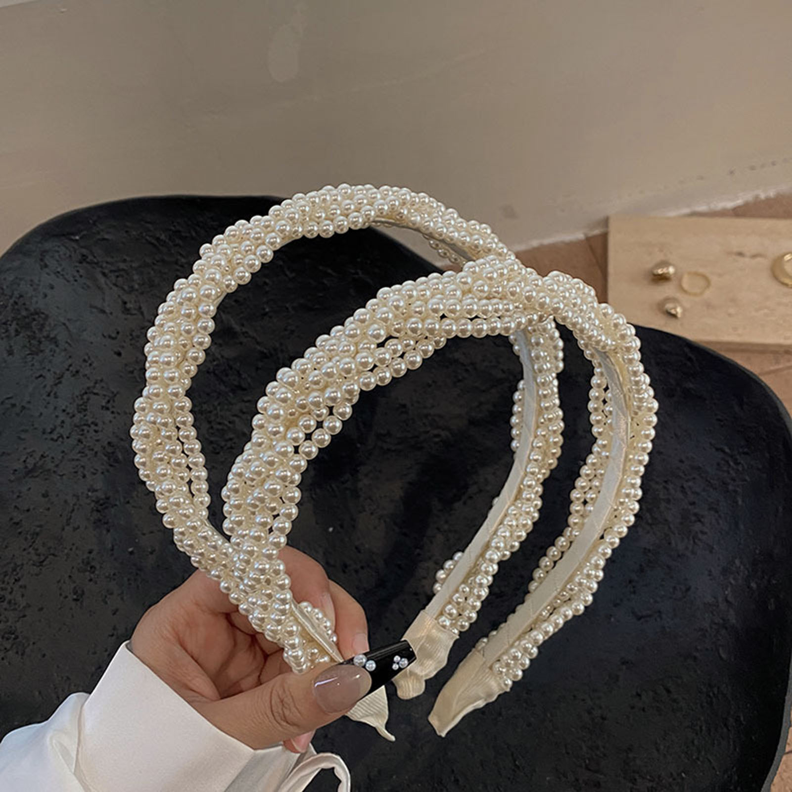 Wedding Supply Store - Elegantes Perlen-Stirnband für Frauen, Haarschmuck, Haarbänder,