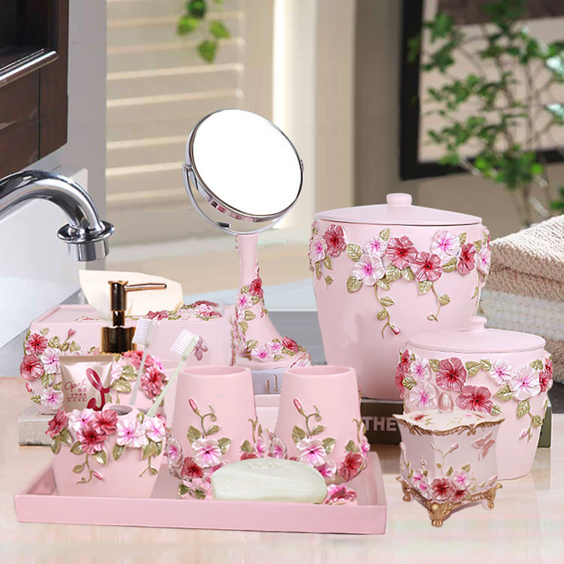 Wedding Bathroom Supply Kit - Fünf-stück Badezimmer Set Europäischen Waschen Zubehör