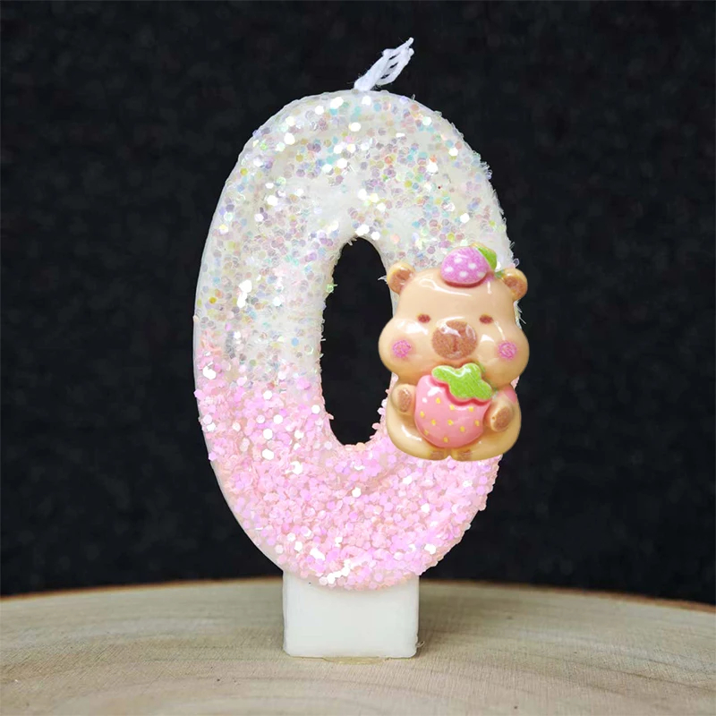 Kawaii Kerze Capybara 0-9 Numm – Unity Candle Set Bewertung und Preis