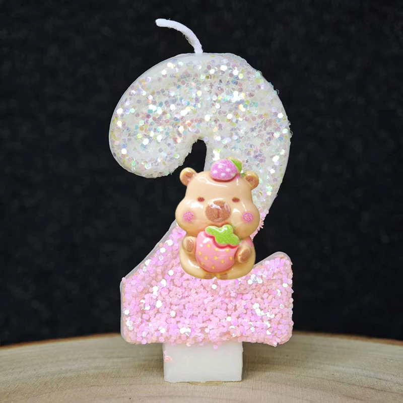 Kawaii Kerze Capybara 0-9 Numm – Unity Candle Set Bewertung und Preis