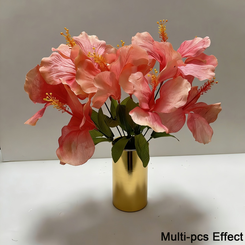 15 Blumen = 3 Sträuße künstlic – Centerpiece Vase Tall Bewertung und Preis