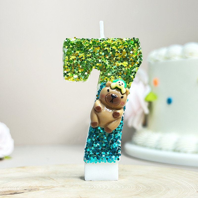 Capybara-Party-Kerzen, Zubehör – Unity Candle Set Bewertung und Preis