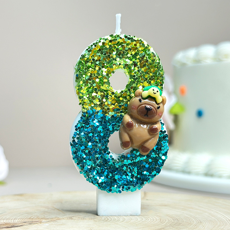 Capybara-Party-Kerzen, Zubehör – Unity Candle Set Bewertung und Preis