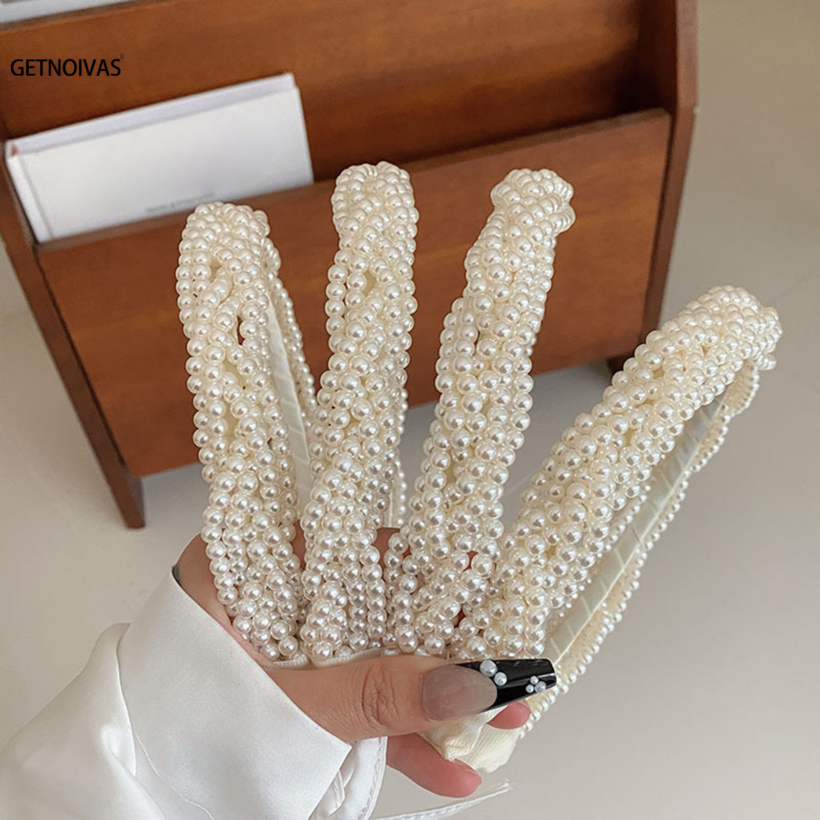 Elegantes Perlen-Stirnband für – Wedding Supply Store Bewertung und Preis