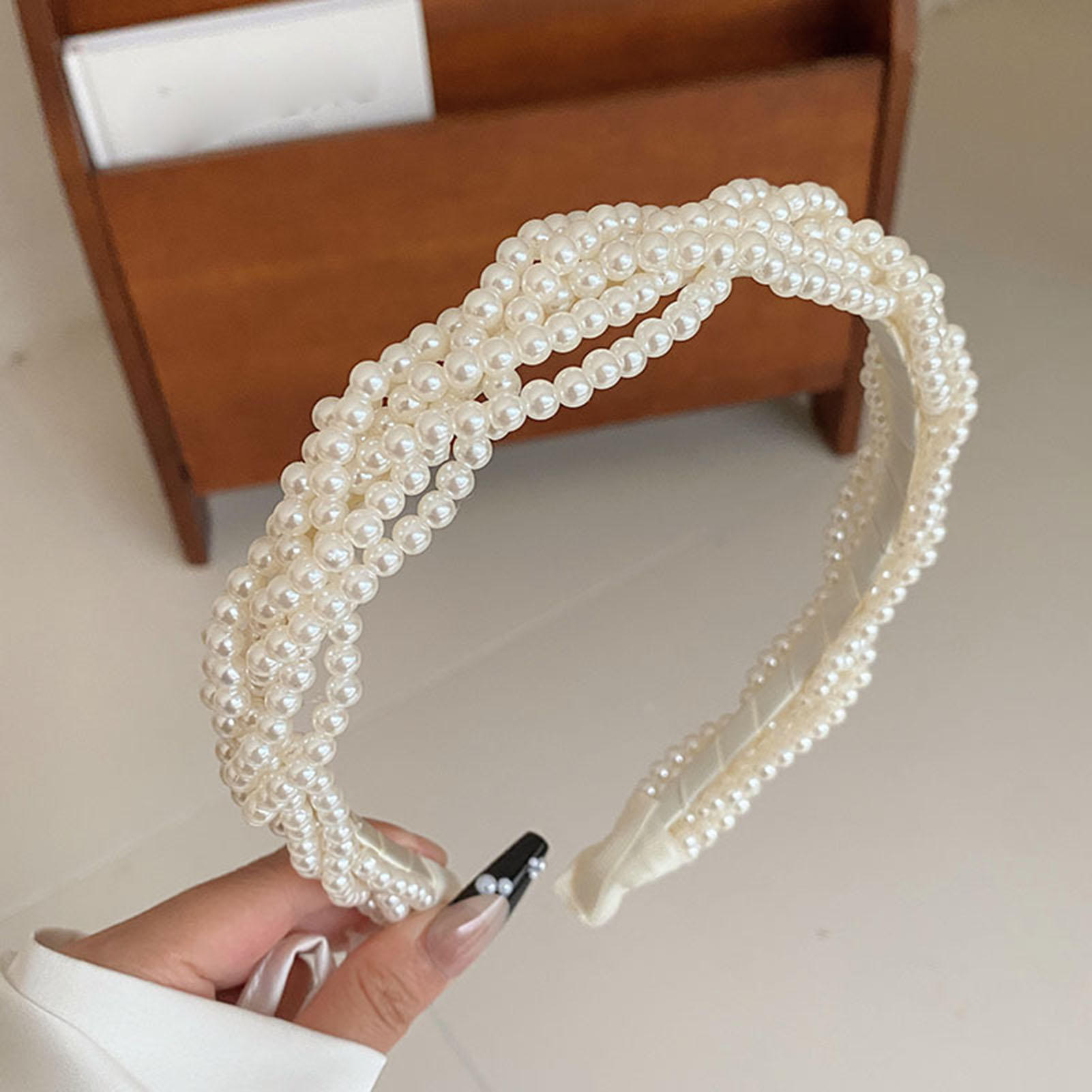 Elegantes Perlen-Stirnband für – Wedding Supply Store Bewertung und Preis