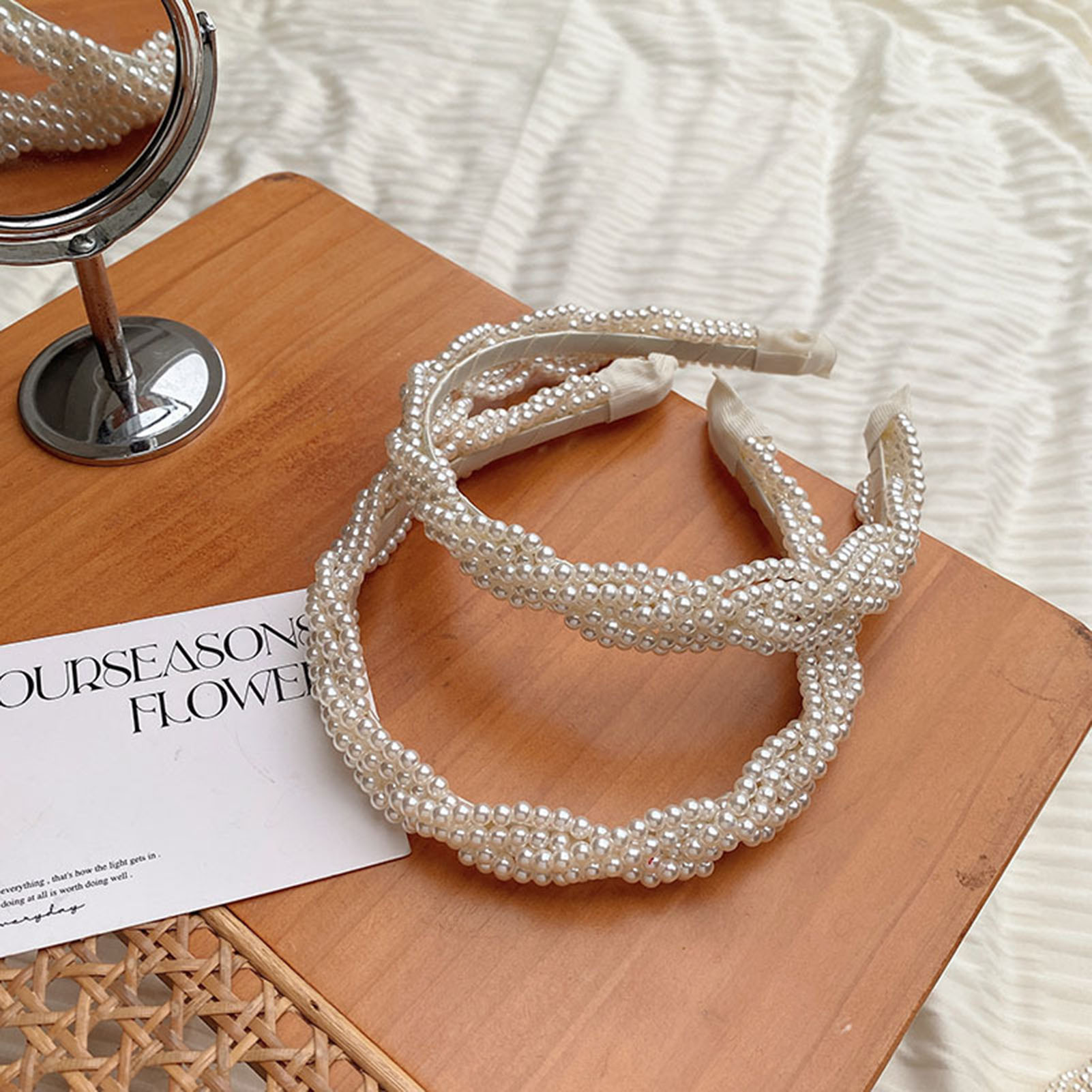 Elegantes Perlen-Stirnband für – Wedding Supply Store Bewertung und Preis