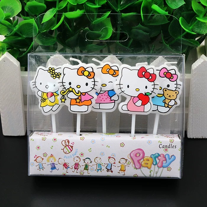 5 Stück/Set Kawaii HelloKitty  – Unity Candle Set Bewertung und Preis