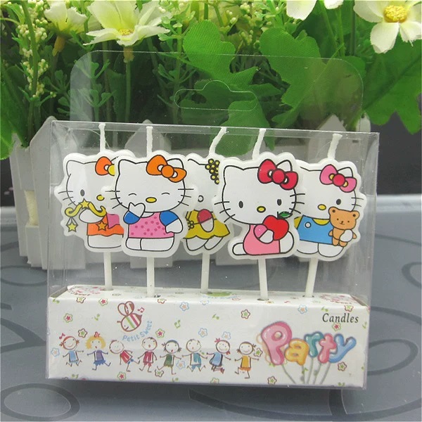 5 Stück/Set Kawaii HelloKitty  – Unity Candle Set Bewertung und Preis