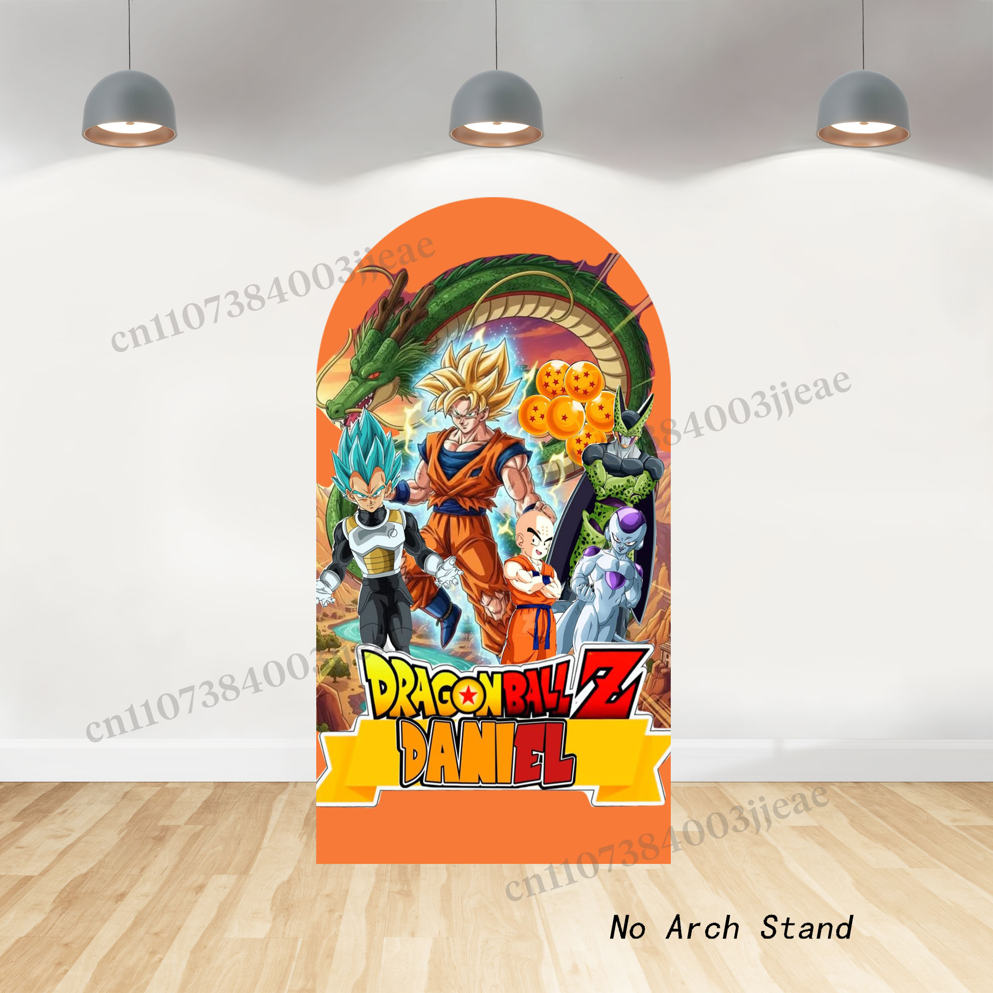 Dragon Ball Bogen-Hintergrund  – Photo Booth Prop Bewertung und Preis