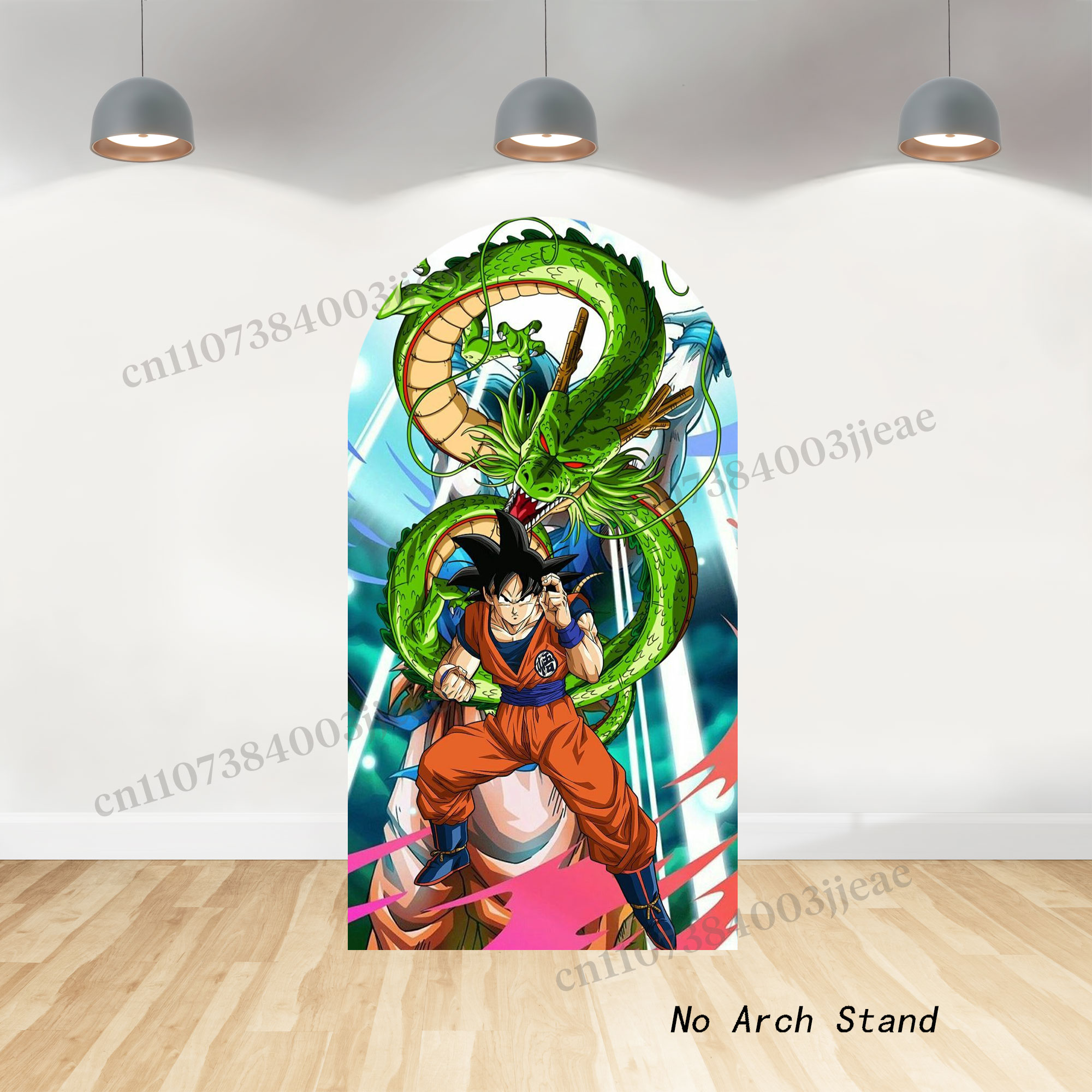 Dragon Ball Bogen-Hintergrund  – Photo Booth Prop Bewertung und Preis