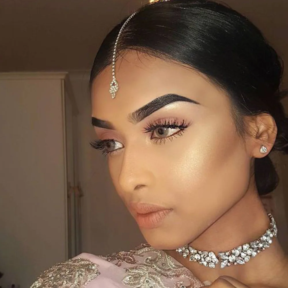 Stonefans Geometrische Stirnke – Indian Wedding Supply Bewertung und Preis