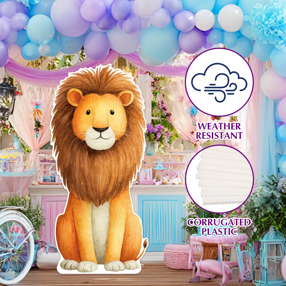 Tier-Pappaufsteller, 2D Flache – Photo Booth Prop Bewertung und Preis