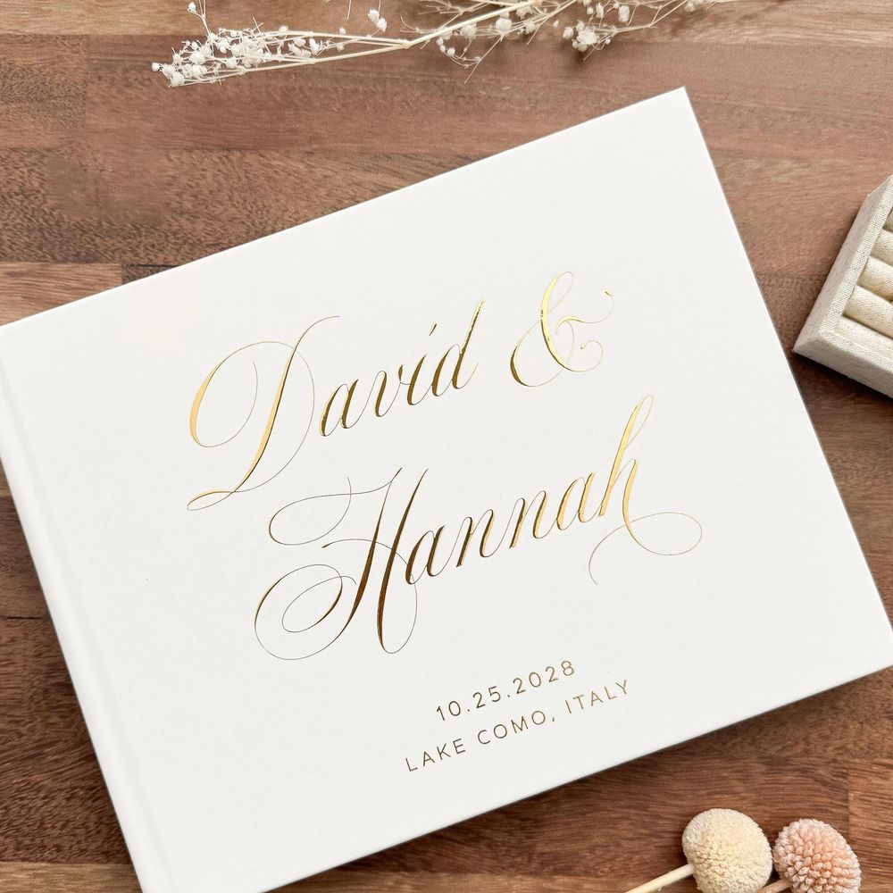 Personalisiertes Gästebuch für – Personalized Guest Book Bewertung und Preis