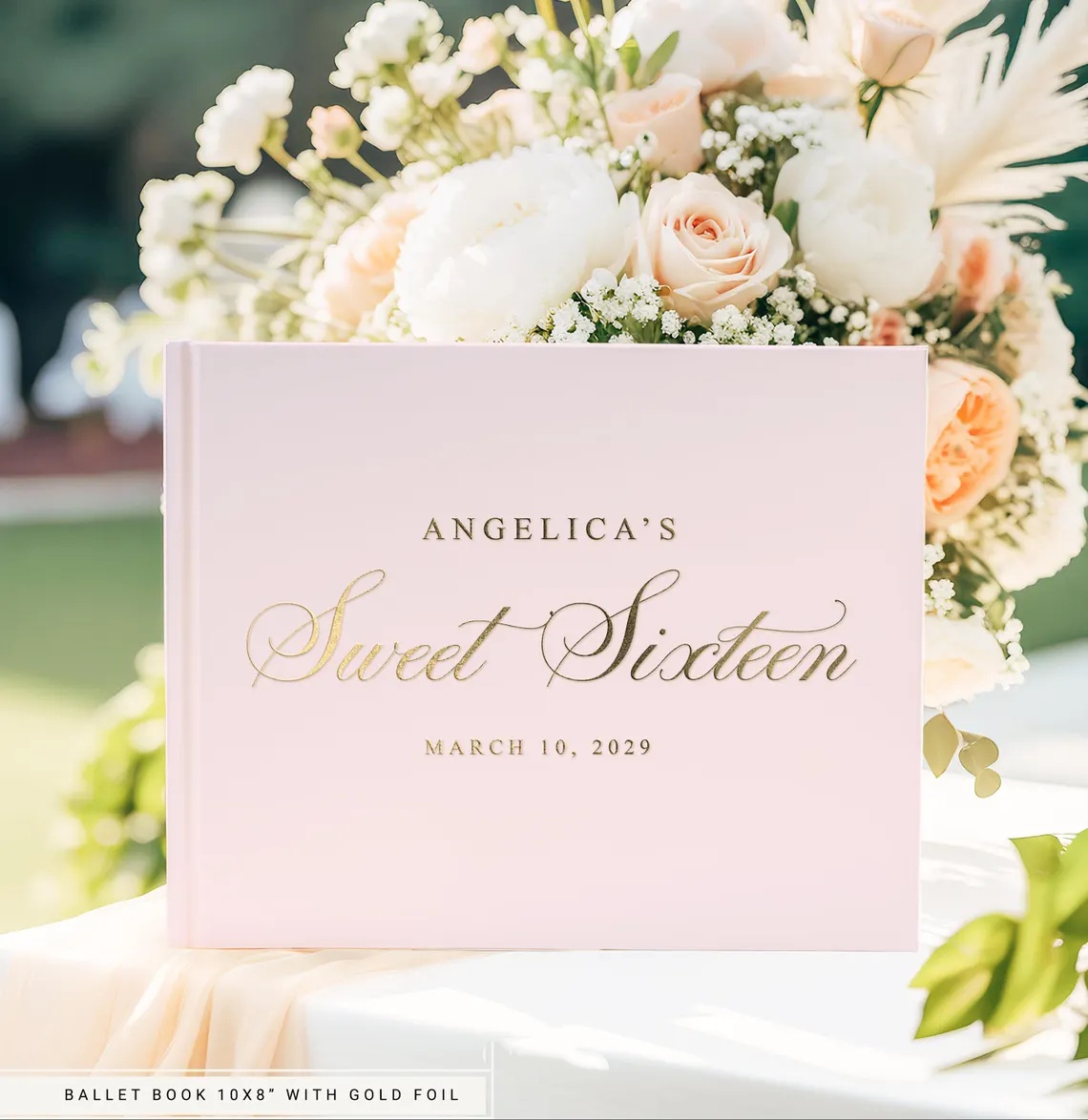 Personalisiertes Leinen-Gästeb – Personalized Guest Book Bewertung und Preis