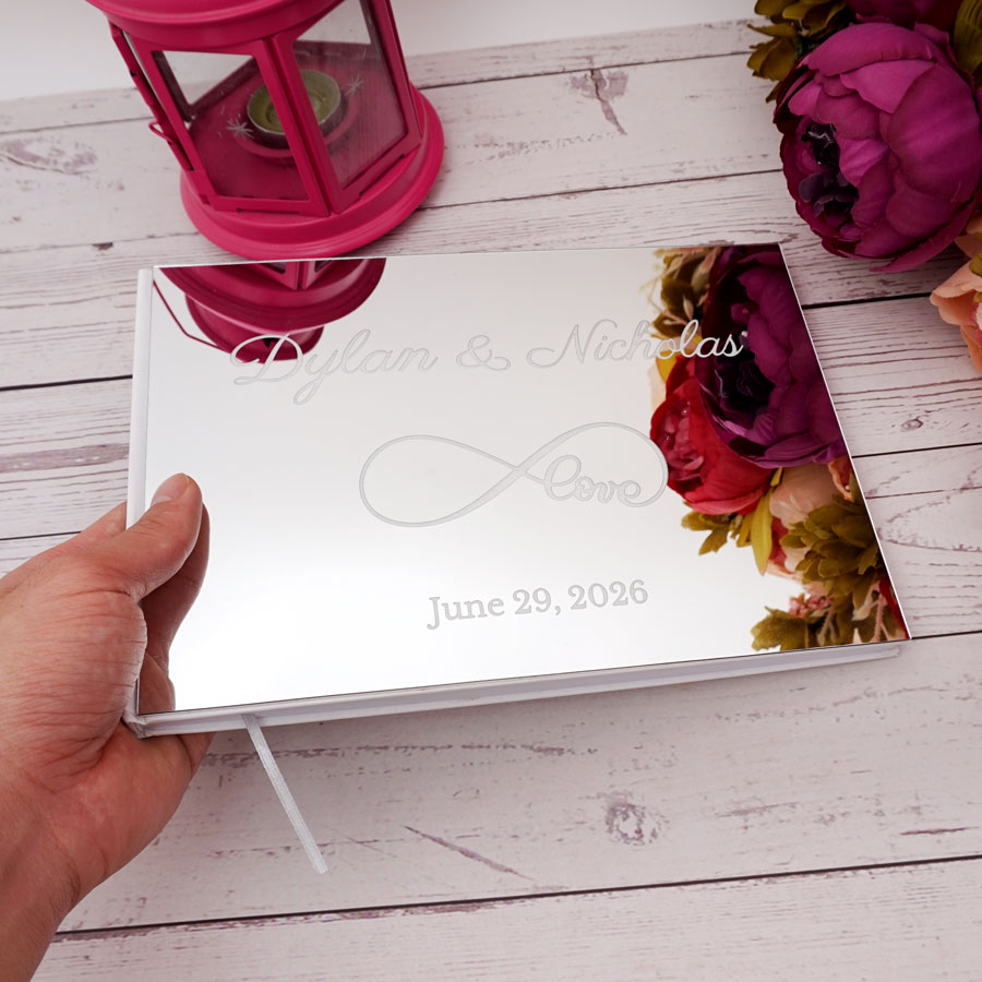 25x18cm ewige Liebe Stil perso – Personalized Guest Book Bewertung und Preis