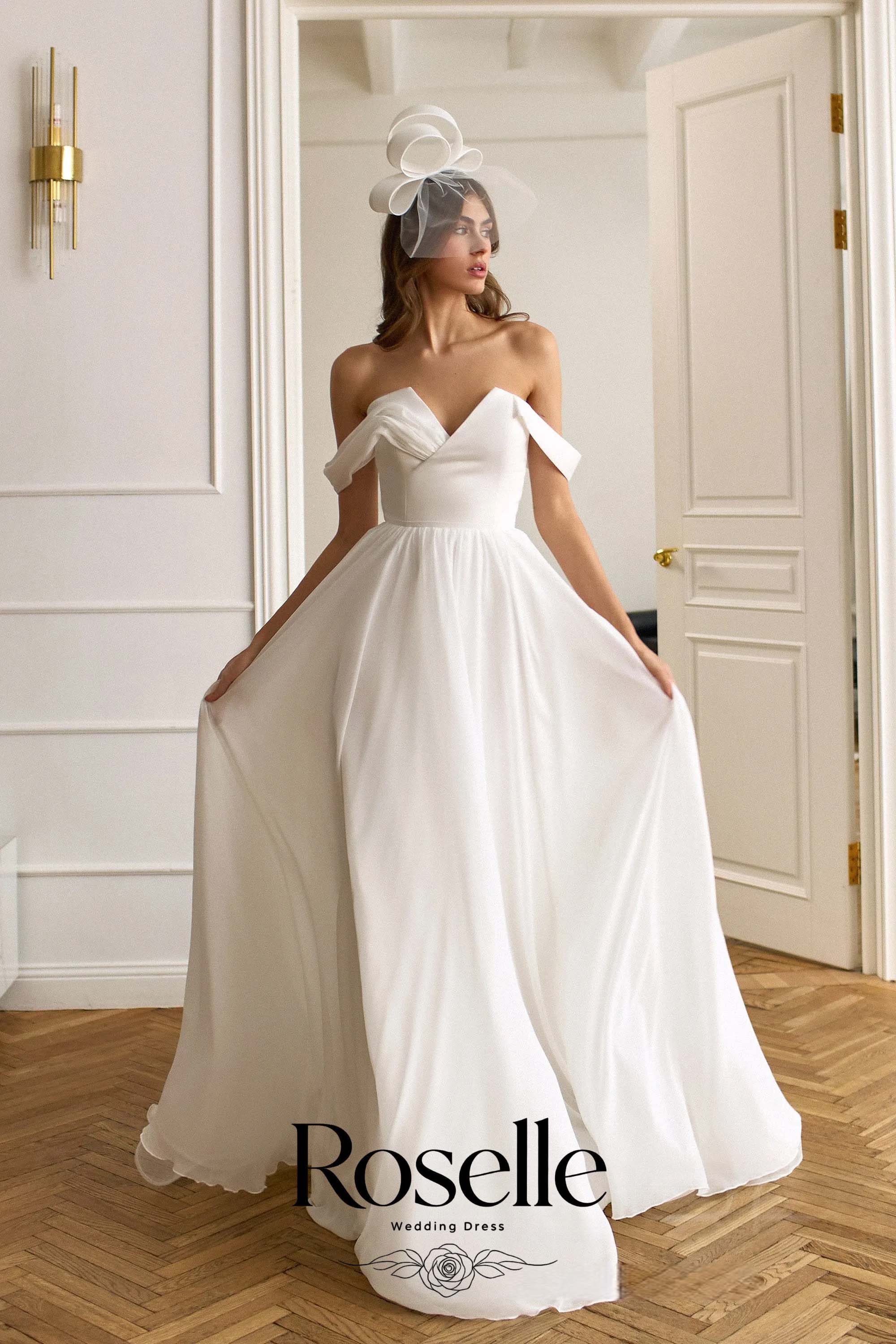 ROSELLE V-Ausschnitt A-Linie E – Wedding Qw Bewertung und Preis