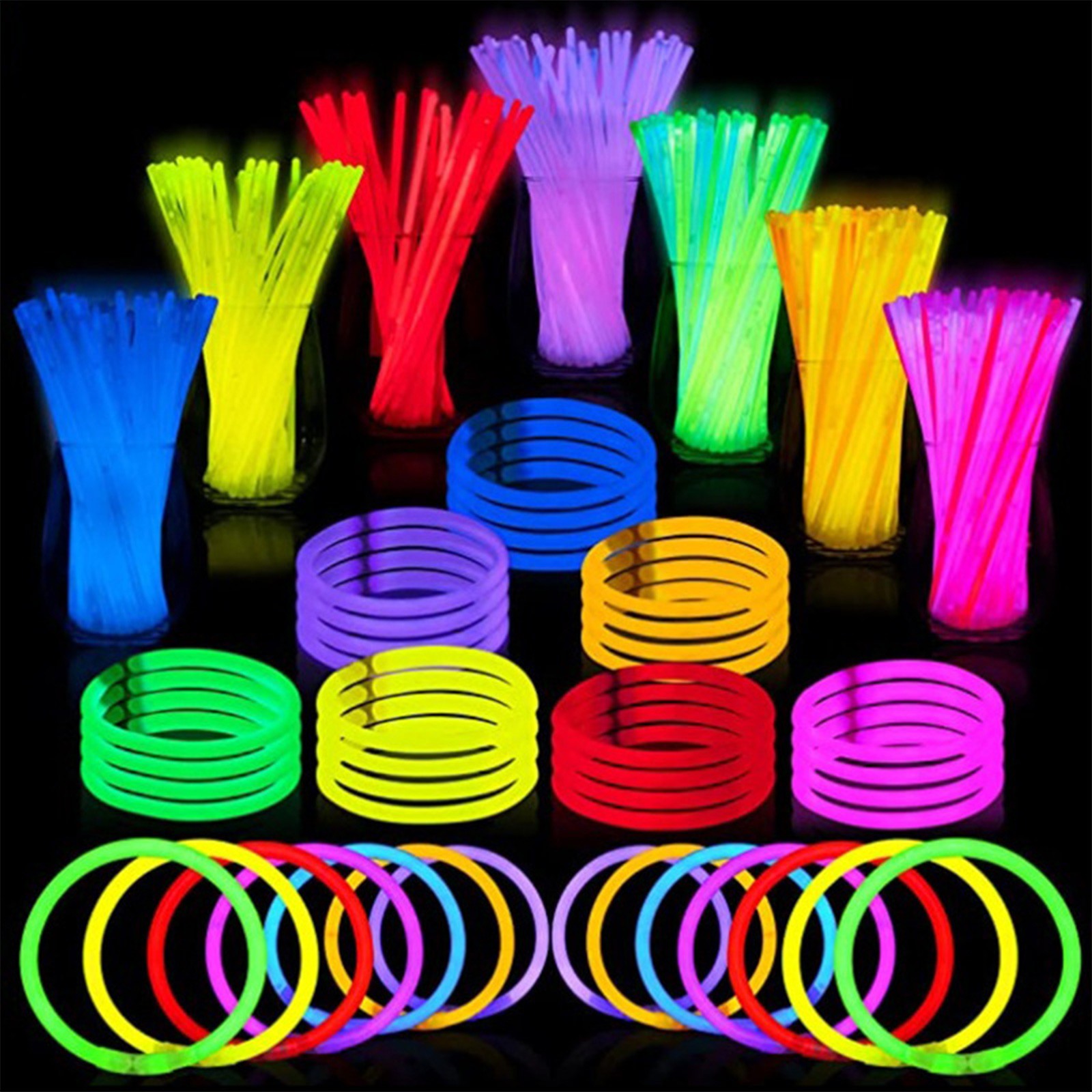 ‌ 100 Stück 20 cm fluoresziere – Wedding Supply In Bulk Bewertung und Preis