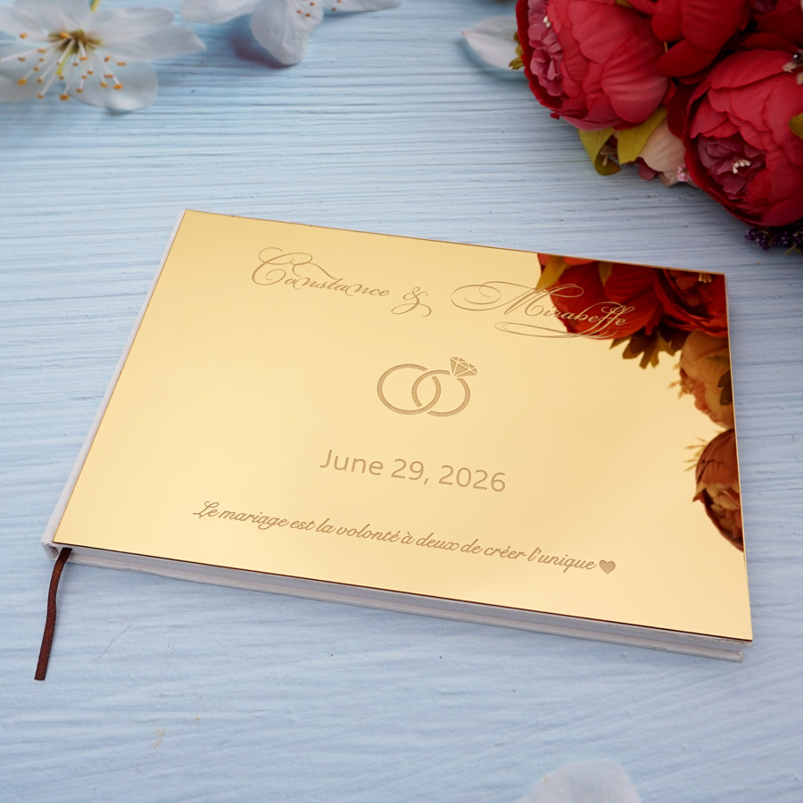 Personalisierte Hochzeit benut – Personalized Guest Book Bewertung und Preis