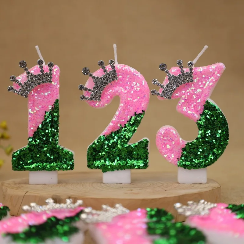 Funkelnde Hellgrüne Prinzessin – Unity Candle Set Bewertung und Preis