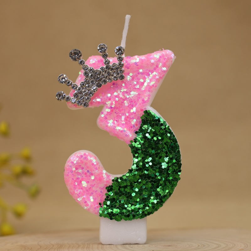 Funkelnde Hellgrüne Prinzessin – Unity Candle Set Bewertung und Preis