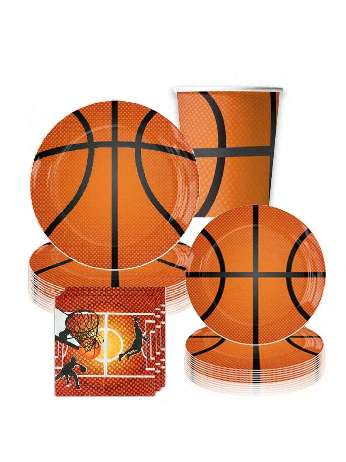Basketball-Themen-Partyzubehör – Wedding Z Bewertung und Preis