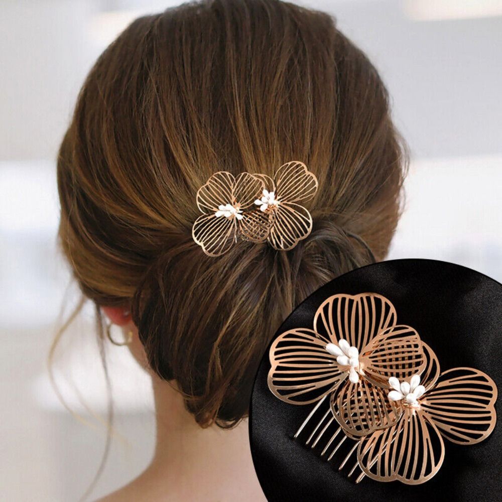 Mode Hohl Braut Hochzeit Haar  – Wedding Supply Store Bewertung und Preis