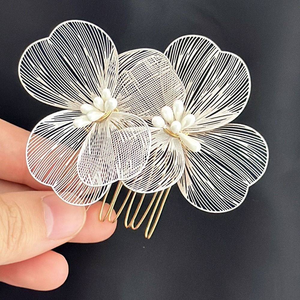 Mode Hohl Braut Hochzeit Haar  – Wedding Supply Store Bewertung und Preis