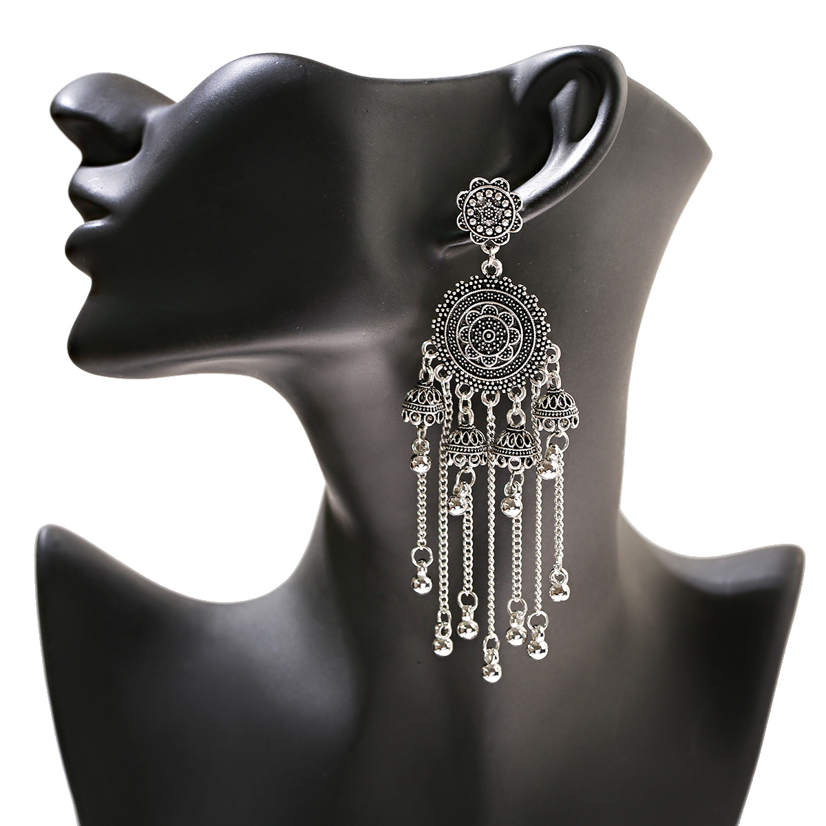 Kette Pendientes Ohrring Und H – Indian Wedding Supply Bewertung und Preis