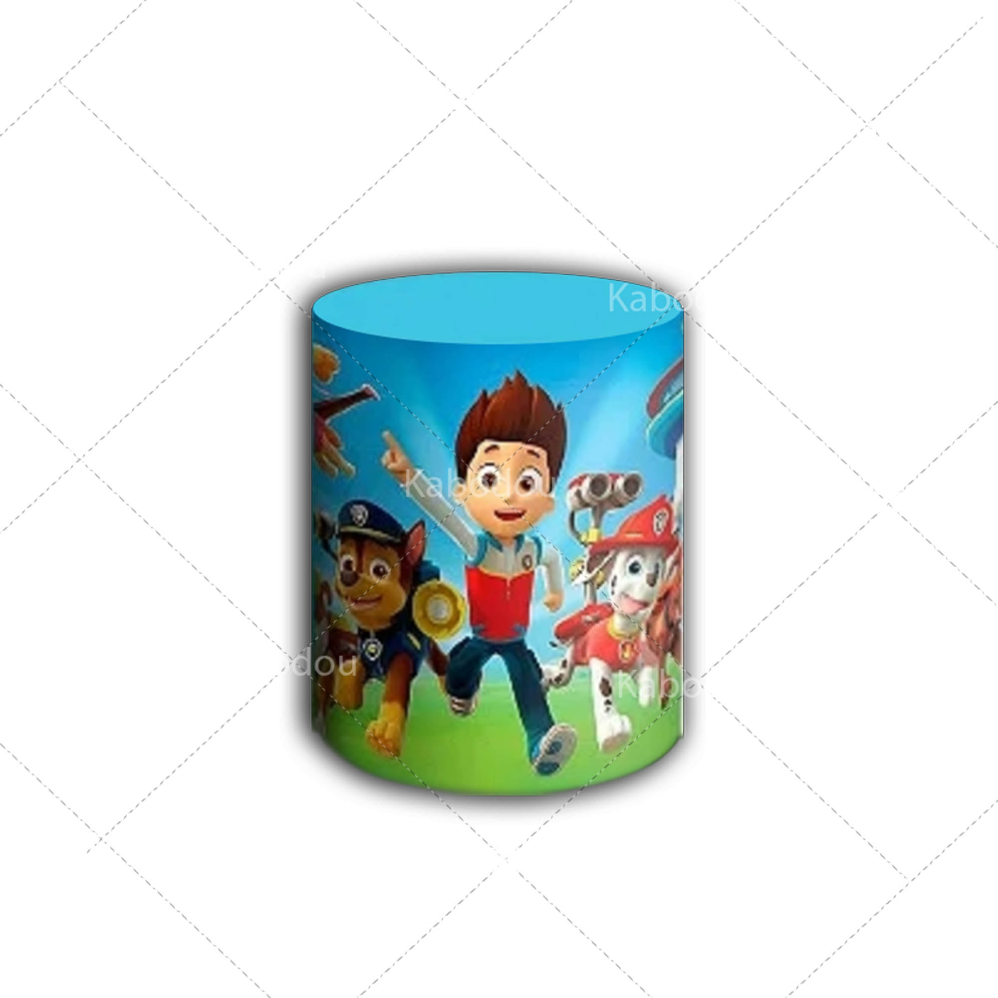 Paw Patrol Runder Hintergrund  – Photo Booth Prop Bewertung und Preis