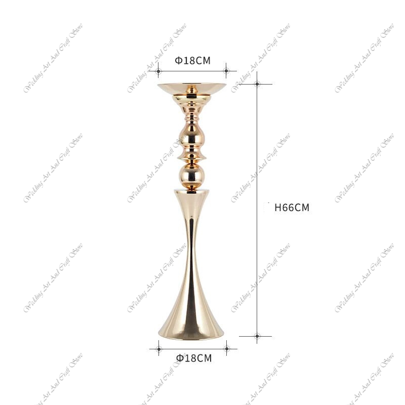 10 Stück H66CM f30 Eisen Kunst – Centerpiece Vase Tall Bewertung und Preis