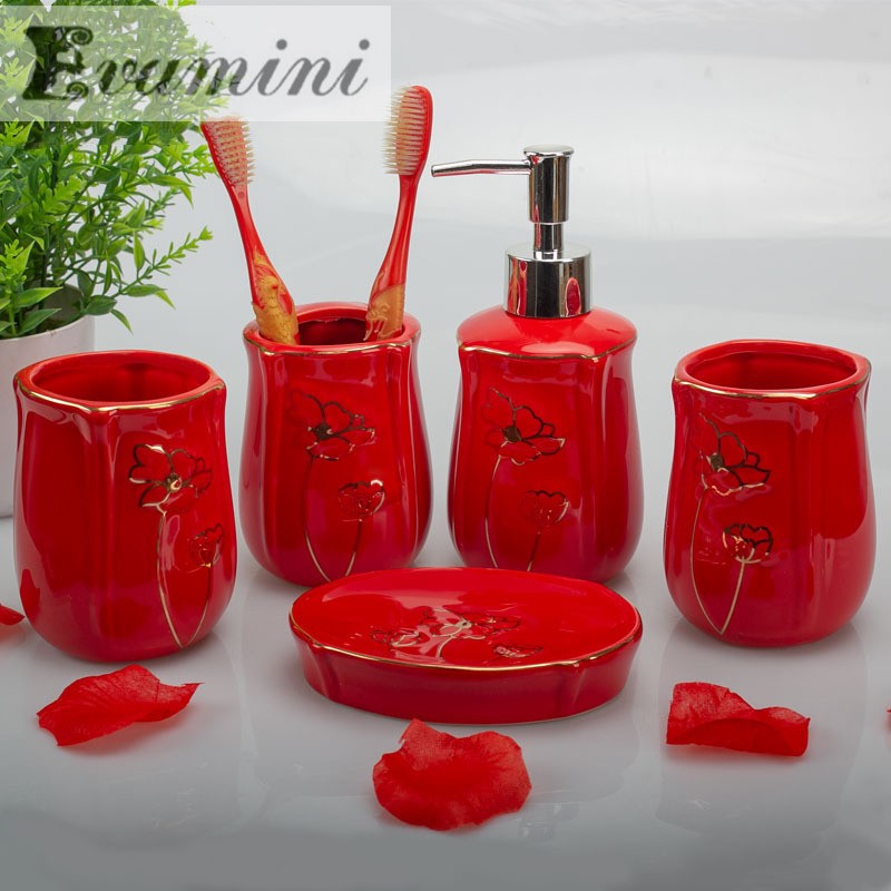 Badezimmerzubehör-Set aus weiß – Wedding Bathroom Supply Kit Bewertung und Preis