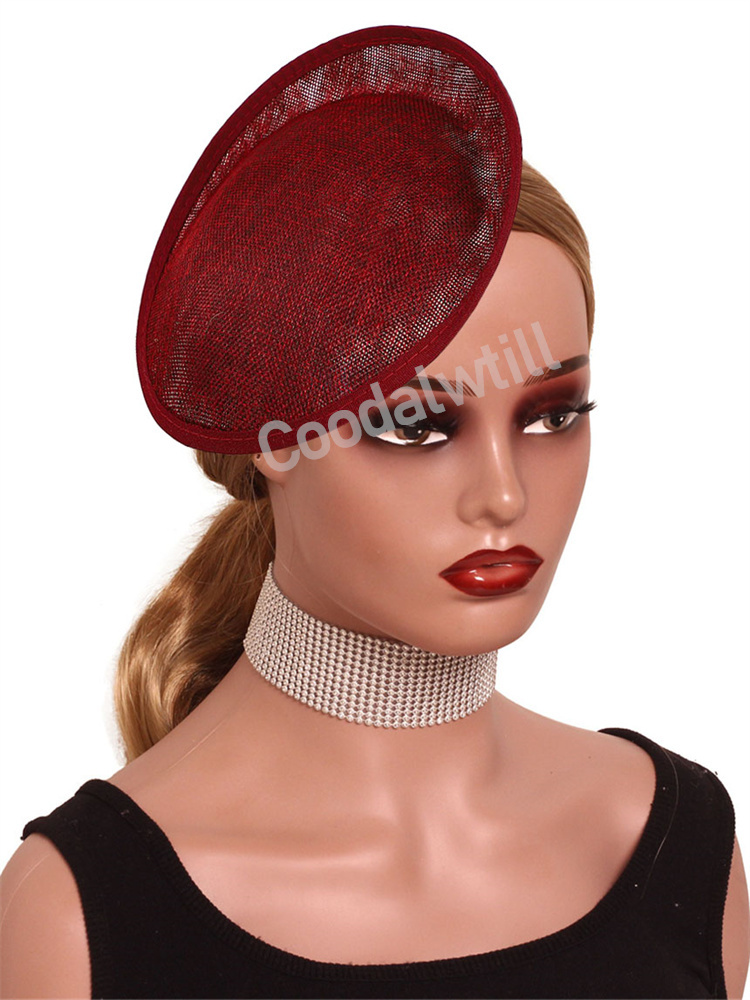 20CM Fascinator-Basis-Hut mit  – Wedding Supply Store Bewertung und Preis